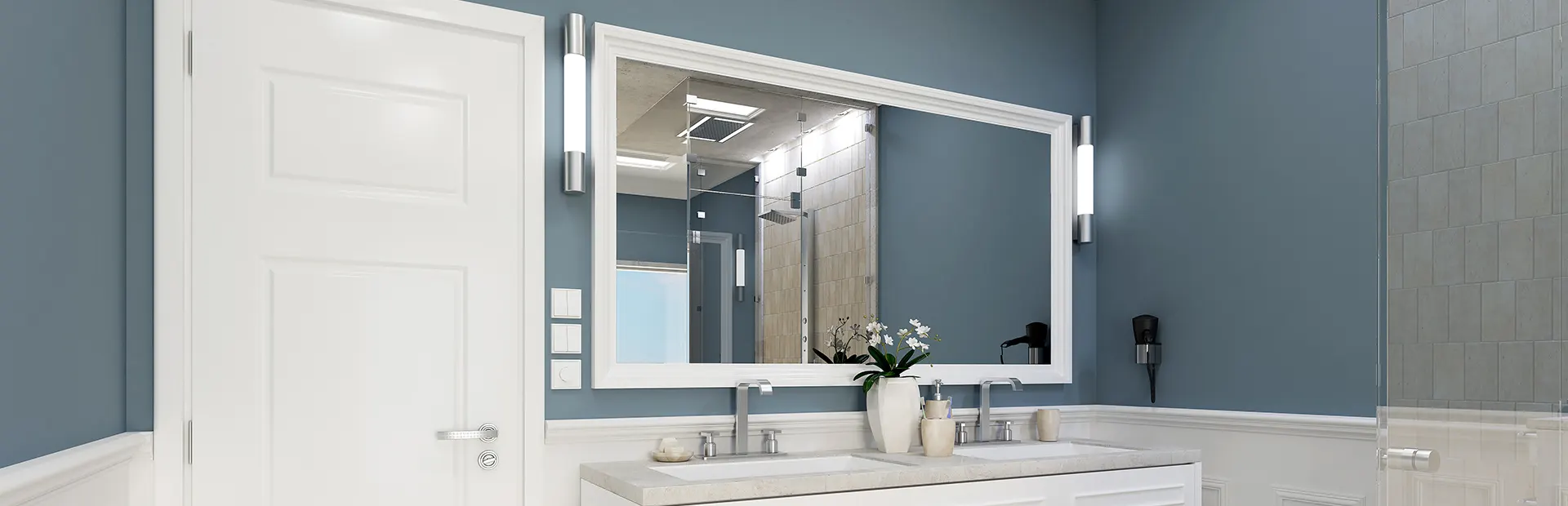 Refreshed bathroom — Five Star Painting